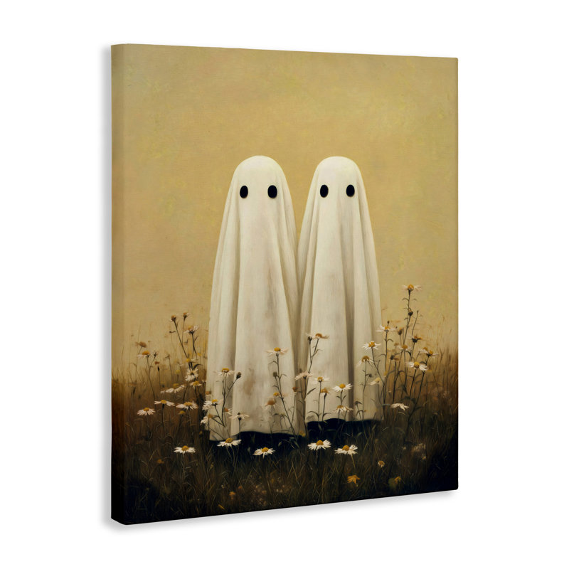 Daisy Ghost Couple, toile par Arlington Prints, H 20 po x l 16 po