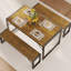 Ezzah Dining Set, Dining Table with Benches-680411278-746919456-746919459