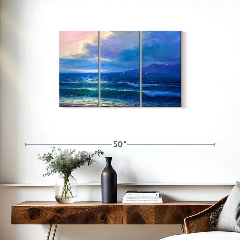 Gillard Sunrise Ocean, H 20 po x l 33 po