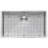 Ruvati 35-inch Undermount 16 Gauge Rounded Corners Large Kitchen Sink Stainless Steel Single Bowl
