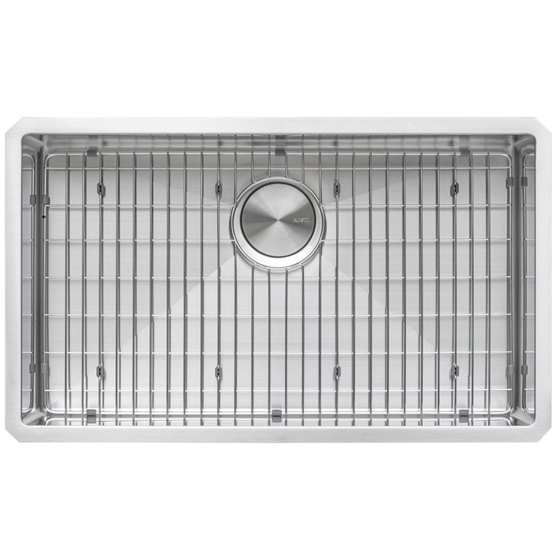 Ruvati 33-Inch Stainless Steel Undermount Kitchen Sink with Single Bowl