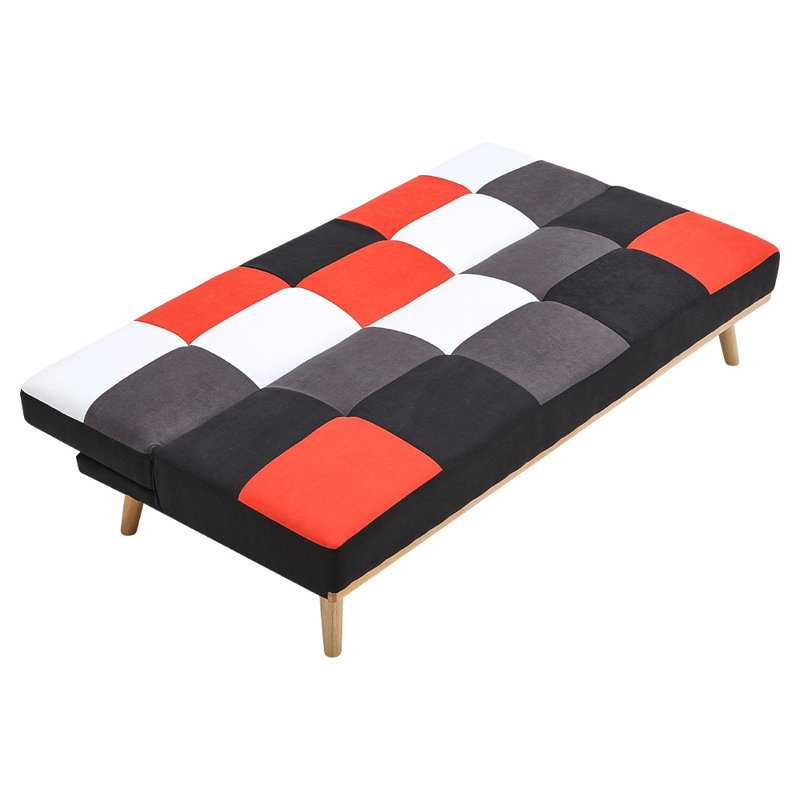 Ohara 3 Seater Sleeper, Red