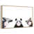 Floating Frame Natural Wood
