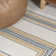 Argo Classic Nautical Mitre Stripe Reversible Machine-Washable Navy/Cream Indoor/Outdoor Rug