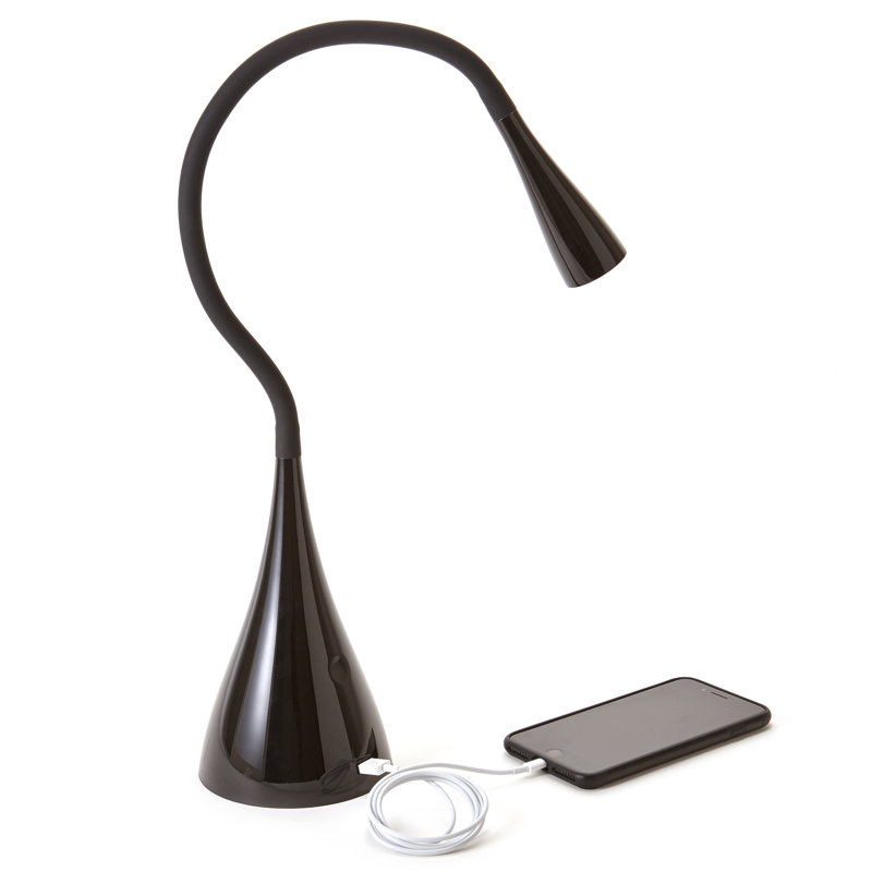 Silber Arched Lamp, Black