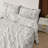 Coma Inducer Snow Lynx White Faux Fur Oversized Comforter Set-91109069