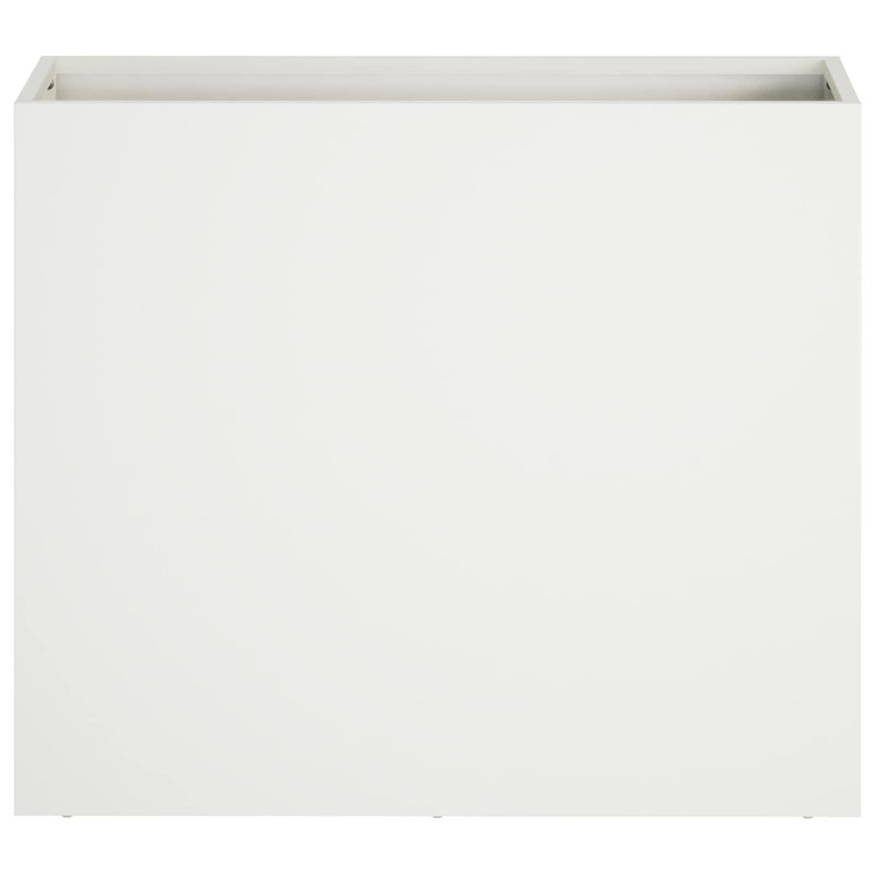 Planter Box, 40cm H x 50cm W x 20cm D, White