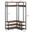50'' Wide Iron Hall Tree with Bench and Shoe Storage