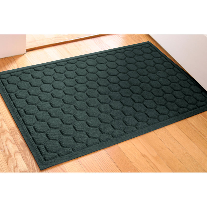 Paillasson intérieur 23 po x 35 po WaterHog Honeycomb, À feuilles persistantes