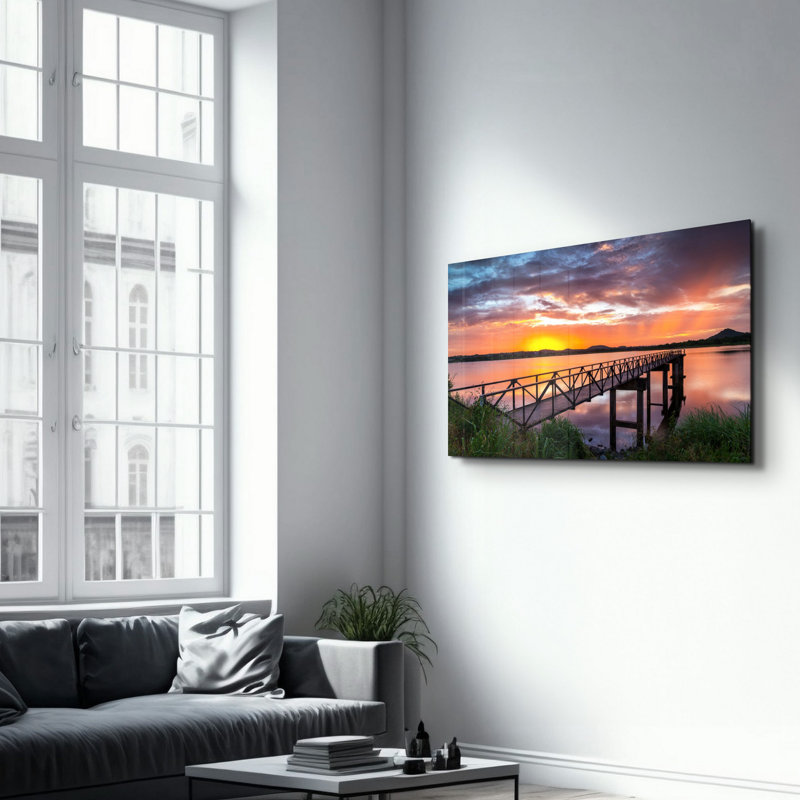 Decorative Tempered Glass Painting