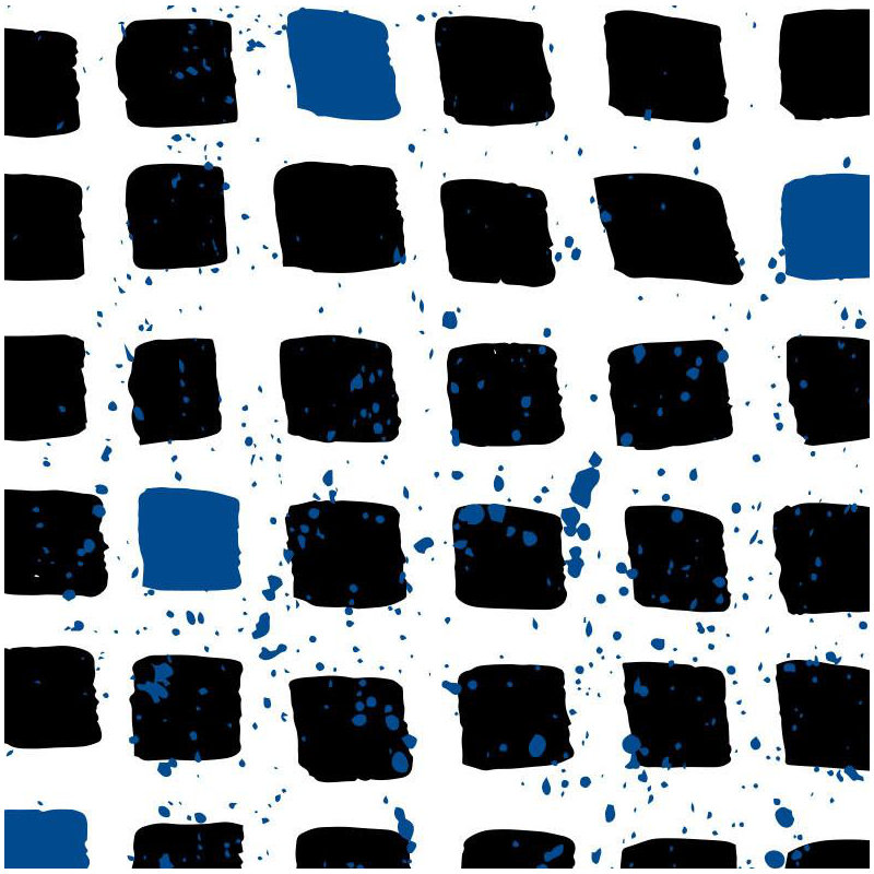High Rise Geometric Peel & Stick Wallpaper Roll by Jamie Graney, Blue