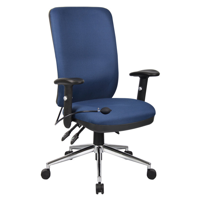 Asbjerg Polyester Blend Office Chair, Bue
