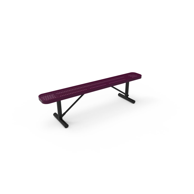 MEUBLE DE TABLE COAT, mauve, perforé, 6 pi, sans dossier, portable, Mauve