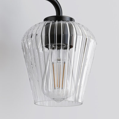 5.9'' H x 5.9'' W Glass Novelty Candelabra Shade