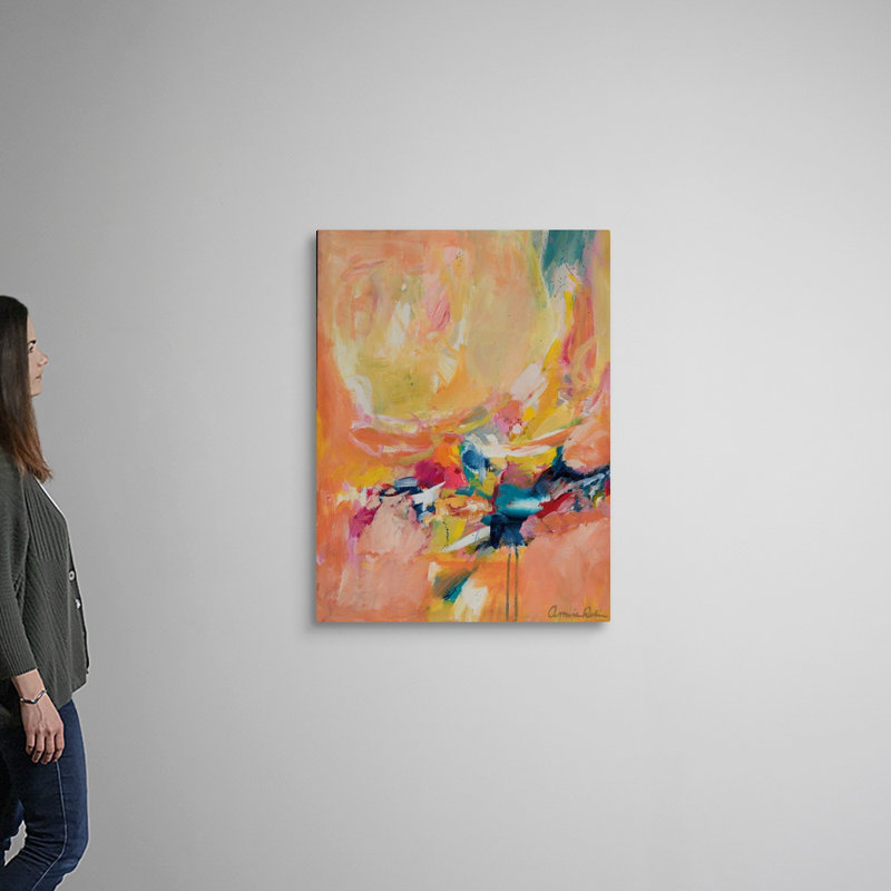 "Point of View" par Amira Rahim, reproduction d’art sur toile, H 40 po x l 30 po x P 1,25 po, Toile tendue