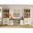 Laziza Farmhouse Entertainment Center With Bookshelf For Tvs Up To 75",Mid Century Modern TV Stand With 73"H Tall 5-Tier Bookcase With Open Storage And Barn Doors For Living Room,Bedroom,-123627540-114287891