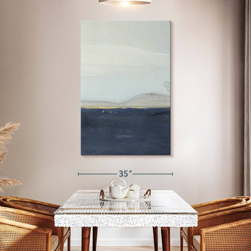 Avery View To The Shore Diptych II, H 51 po x l 34 po