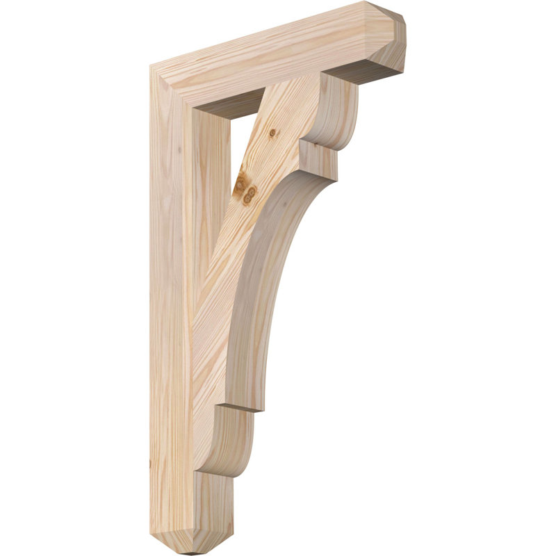 Support pour artisan olympique, Douglas (lisse), 30"H x 3.5"W x 18"D