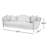 Villa Cherie 101'' Recessed Arm Sofa-729359117