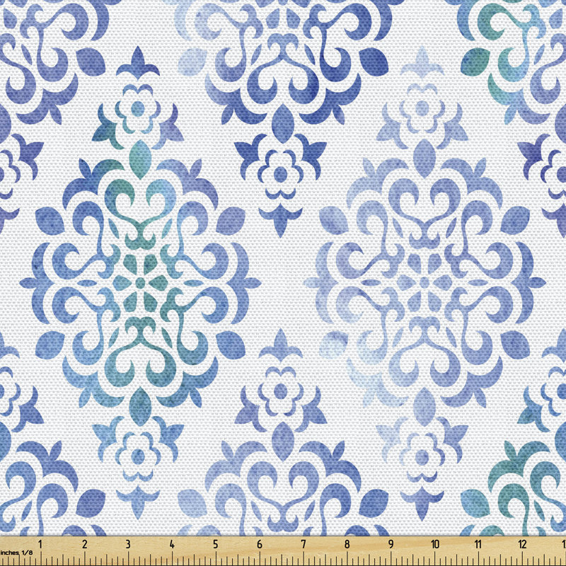 Tissu aquarelle Ambesonne, l 58 po x L 108 po
