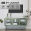 Meuble télé avec armoire de rangement fermée-106889191-106889193