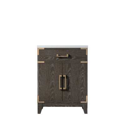 Meuble-lavabo simple en acrylique l 24 po x P 18 po Laurel