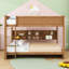 Bunk Bed With Storage Cabinets And Charging Station
