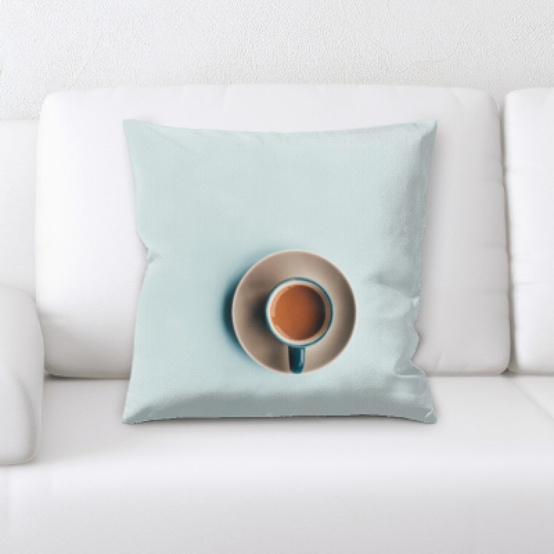 Appetizing Microsuede Reversible Throw Pillow