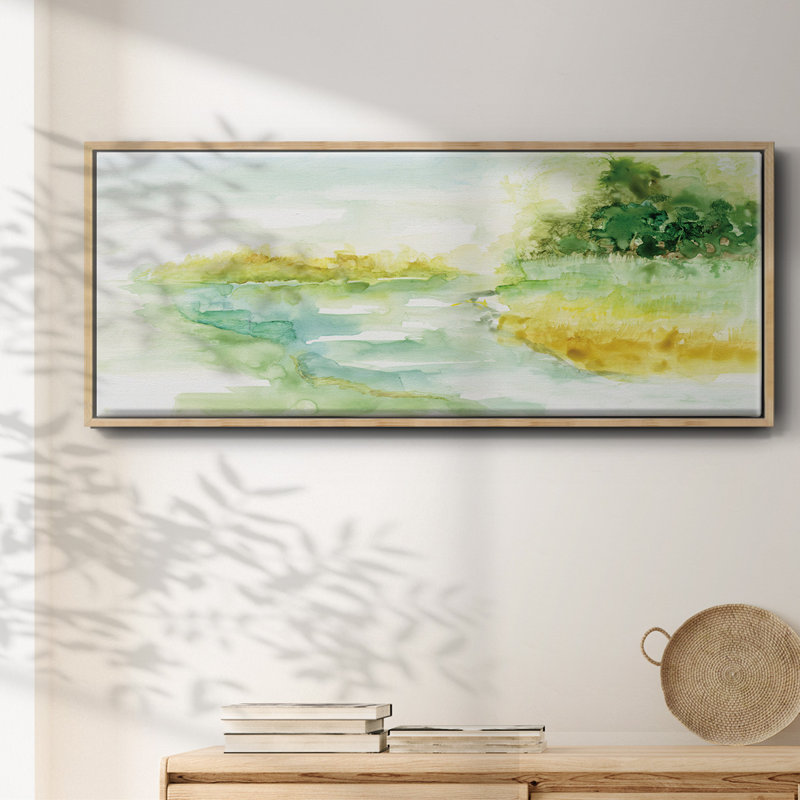 « de rêve », reproduction d’impression, Encadré naturel, H 8 po x l 20 po x P 1,5 po