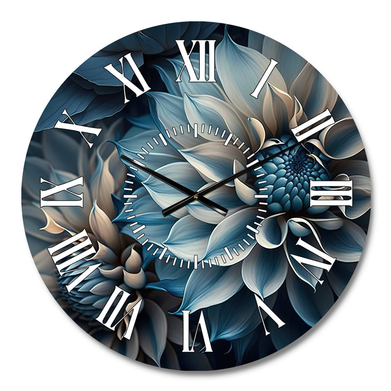 Horloge murale Dahlia, Médium