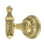HAMPTON SMALL HOOK; MUSEUM GOLD FINISH
