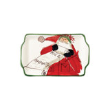 Old St. Nick Handmade Earthenware Appetizer Plate