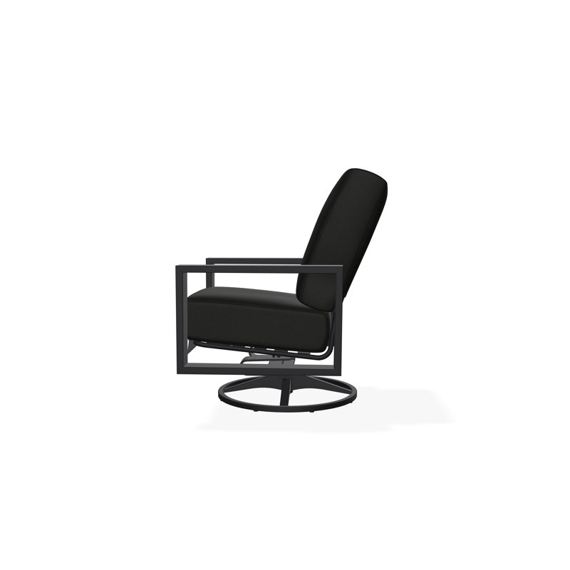 Larssen Outdoor Lounge Chair, Black, Black