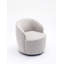 Fauteuil demi-tonneau en velours