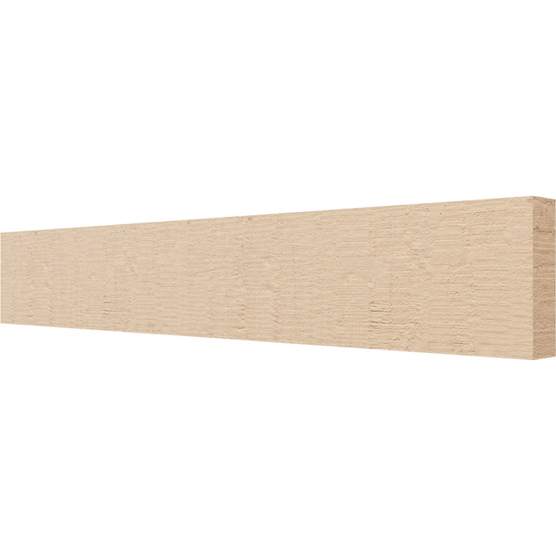 Block Block Woodgrain TimberThane Raider Tail, apprêté brun clair, H 5 po x l 39 po x P 9 po
