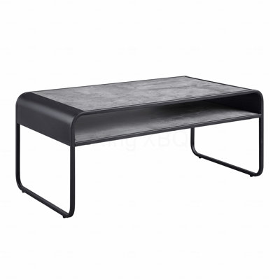 Concrete Gray Coffee Table