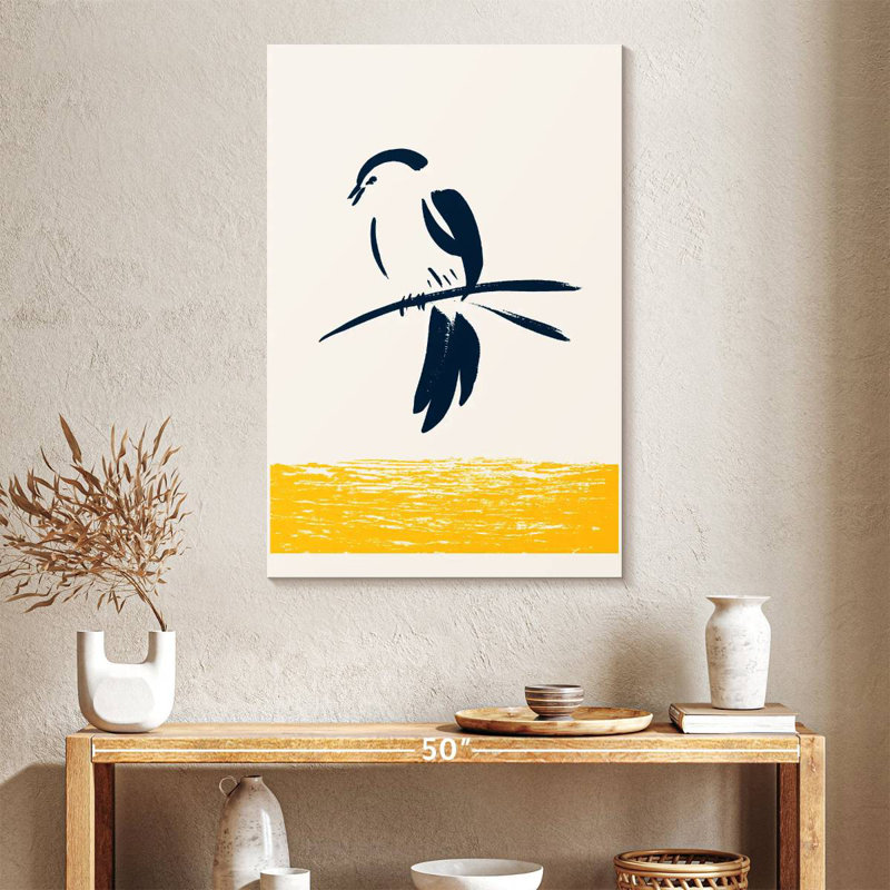 Brampt Minimalist Songbird, 24" H x 16" W