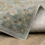 Tapis bleu sarcelle / bleu Graicyn-881254855