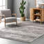 Tapis gris tissé à la machine Bonifacio-1841907507