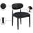 Riccio Vegan Leather Upholstered Dining Side Chair-1756742502-1756742498