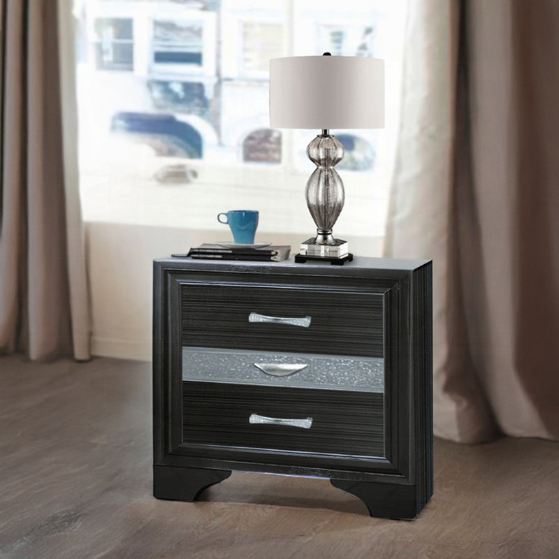 Nightstand, Black
