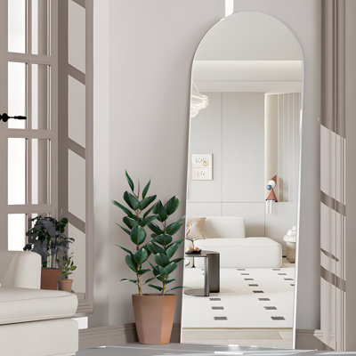 Carlyann Aluminium Framed Freestanding Full Length Mirror