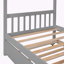 Lit en bois avec lit gigogne simple-466168143-402655806