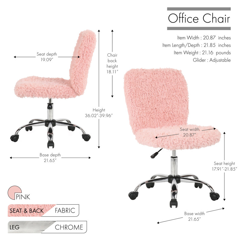Task Chair, Pink