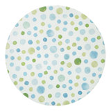 Dots 15" Rd Mat