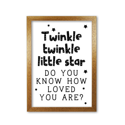 Twinkle Twinkle Little Star - Print