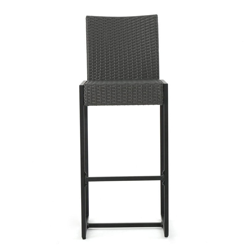 Tabouret de bar 30 po Fulghum, Gris, Gris, 2
