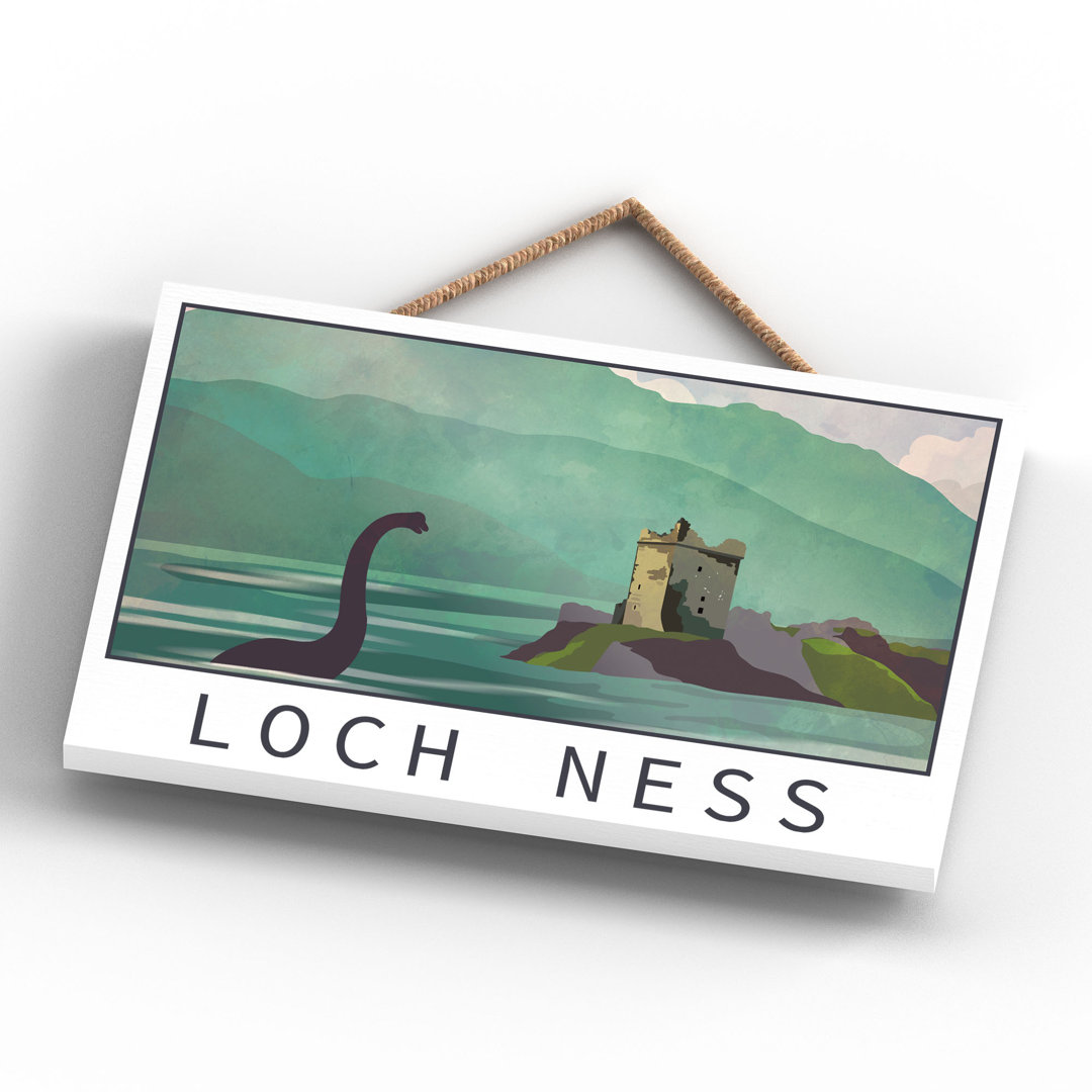 Scotland Loch Ness Night - No Frame Painting on MDF