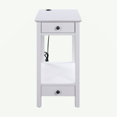 Storage Accent Table With USB