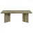 Mango Brown Rectangular Solid Wood Coffee Table